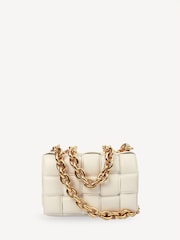 Bottega Veneta The Chain Cassette Shoulder White Bag - Image 1 of 8