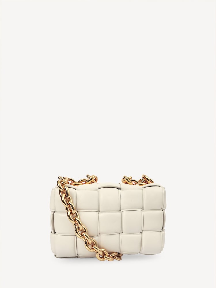 Bottega Veneta The Chain Cassette Shoulder White Bag - Image 2 of 8