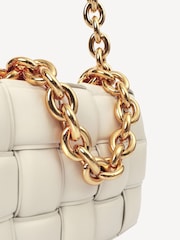 Bottega Veneta The Chain Cassette Shoulder White Bag - Image 6 of 8