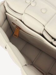 Bottega Veneta The Chain Cassette Shoulder White Bag - Image 7 of 8
