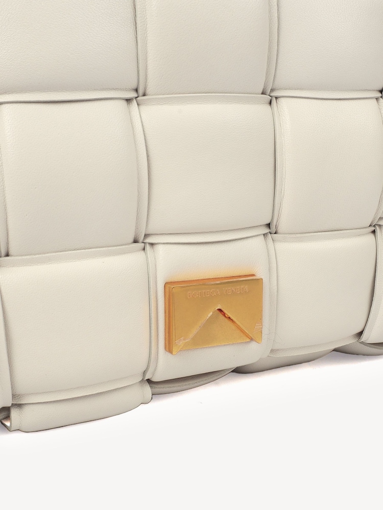 Bottega Veneta The Chain Cassette Shoulder White Bag - Image 8 of 8
