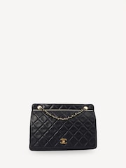 Chanel Vintage Flap Shoulder Black Bag - Image 1 of 11
