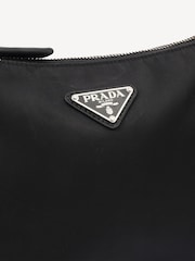 Prada Nylon Messenger Cross Body Black Bag - Image 5 of 6