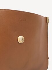 Chloe Faye Medium Shoulder Brown Bag - Image 5 of 7