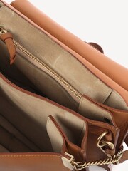 Chloe Faye Medium Shoulder Brown Bag - Image 6 of 7
