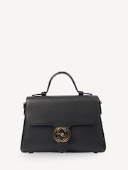 Gucci Dollar Interlocking GG Medium Top Handle Black Bag - Image 1 of 7