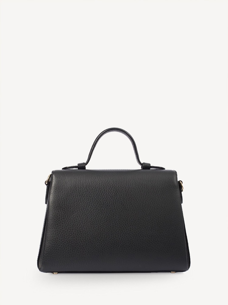 Gucci Dollar Interlocking GG Medium Top Handle Black Bag - Image 2 of 7