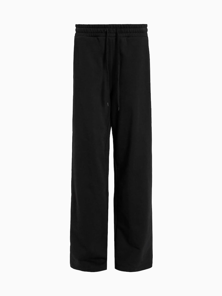 AllSaints Black VIN Haven 100% Organic Cotton Sweatpants - Image 7 of 7