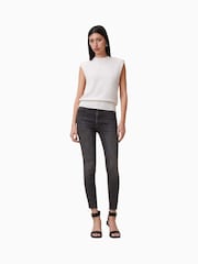 črna - Push-up kavbojke Allsaints Miller - Slika 1 iz 10