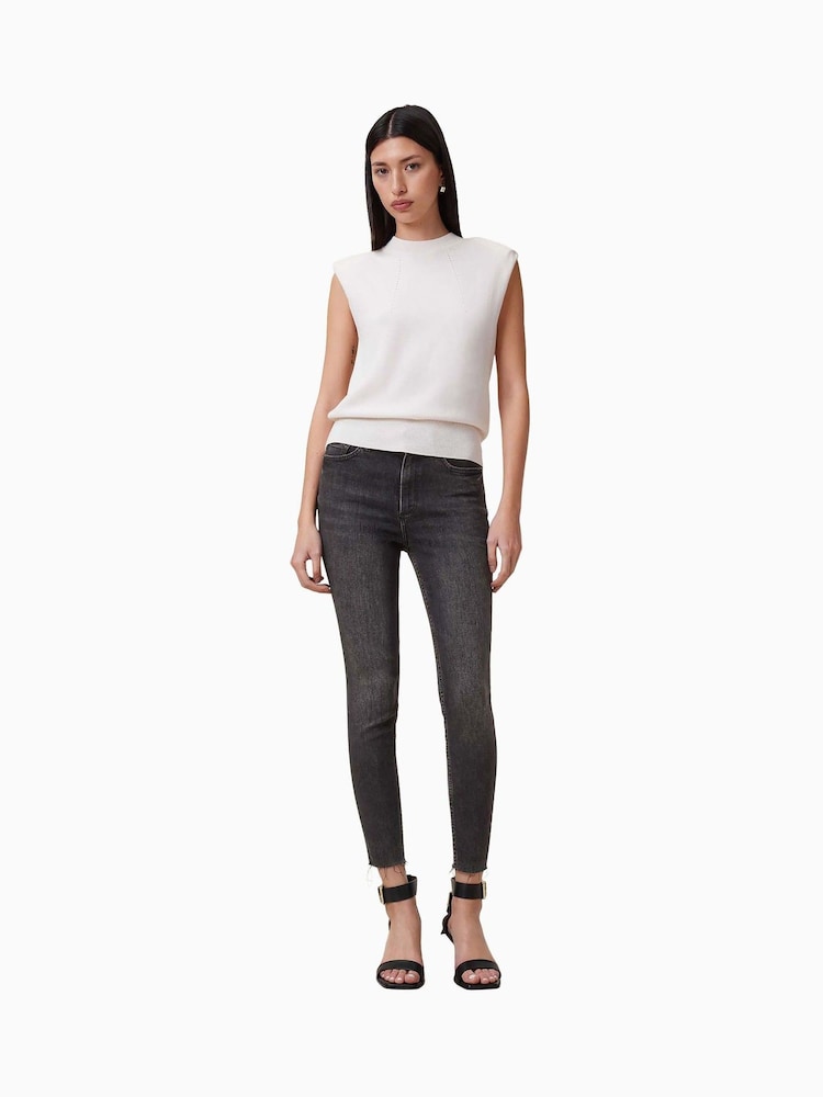 AllSaints Black Miller Pushup Jeans - Image 1 of 10 AllSaints Black Miller Pushup Jeans - Image 1 of 10