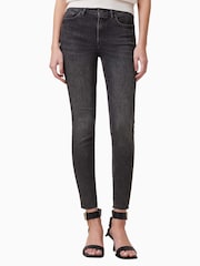 črna - Push-up kavbojke Allsaints Miller - Slika 2 iz 10