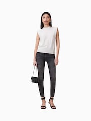 črna - Push-up kavbojke Allsaints Miller - Slika 4 iz 10