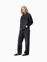 AllSaints Black Frankie Stud Jeans - Image 2 of 8