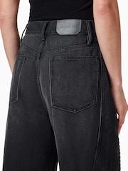 AllSaints Black Frankie Stud Jeans - Image 5 of 8