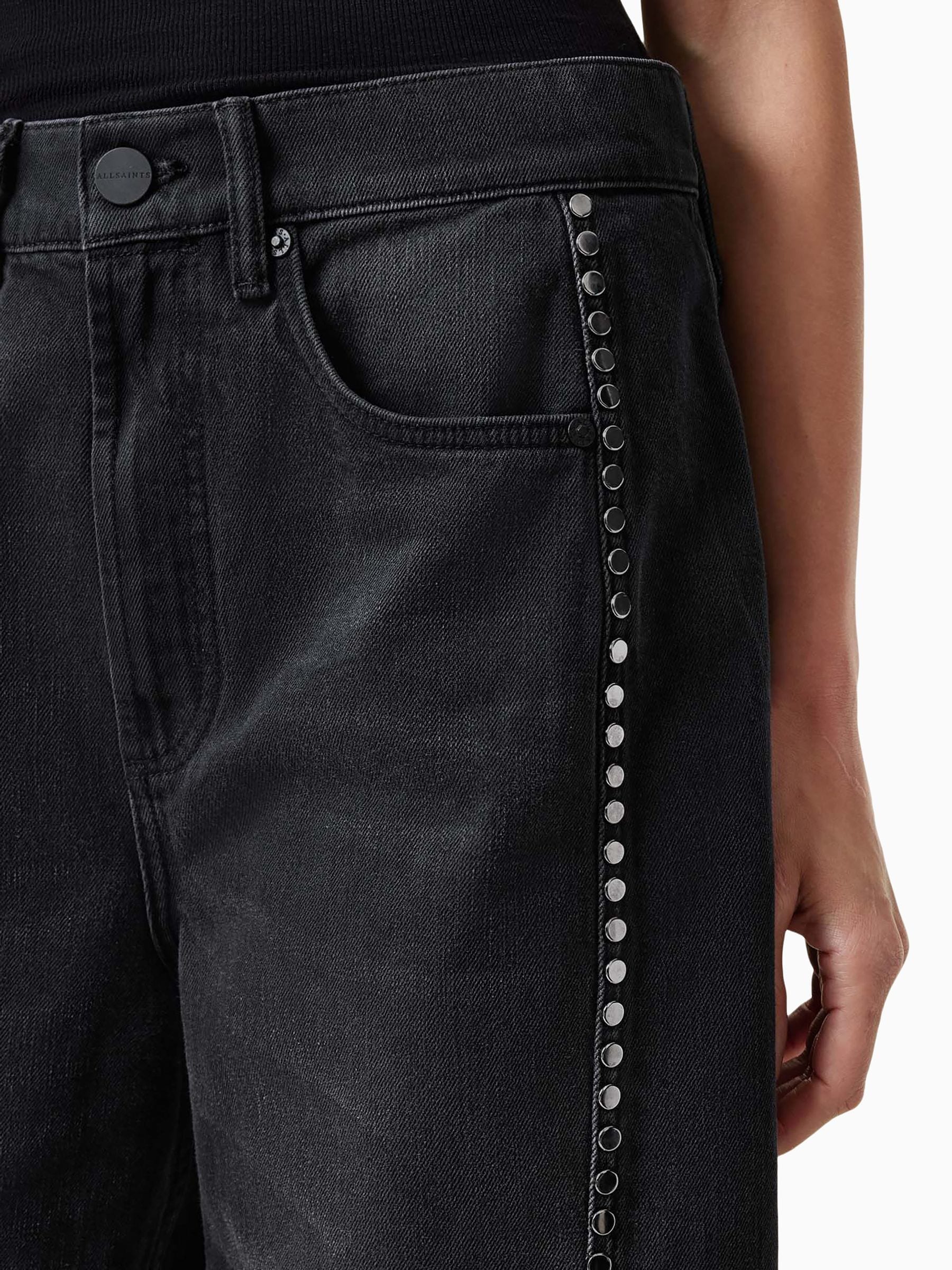 Buy AllSaints Black Frankie Stud Jeans from Next USA