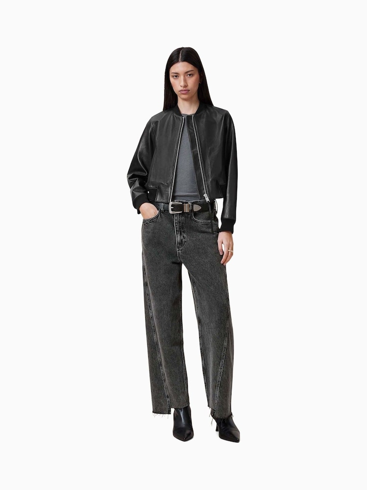 AllSaints Black Fox 100% Cotton Jeans - Image 1 of 8