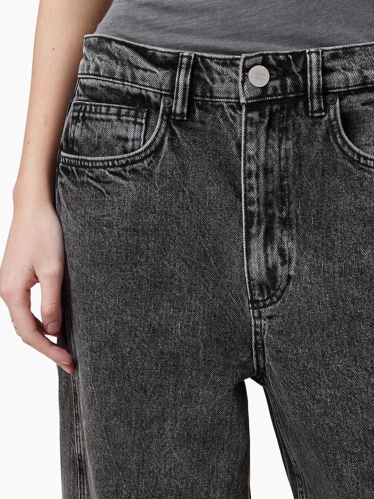 AllSaints Black Fox 100% Cotton Jeans - Image 3 of 8