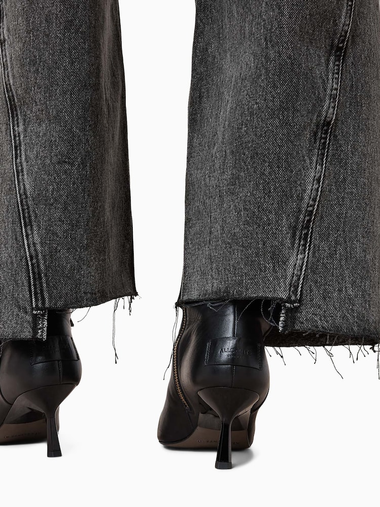AllSaints Black Fox 100% Cotton Jeans - Image 4 of 8