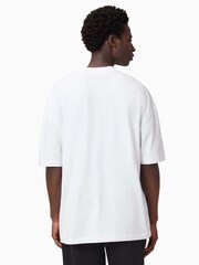 AllSaints White Xander T-Shirt - Image 2 of 8