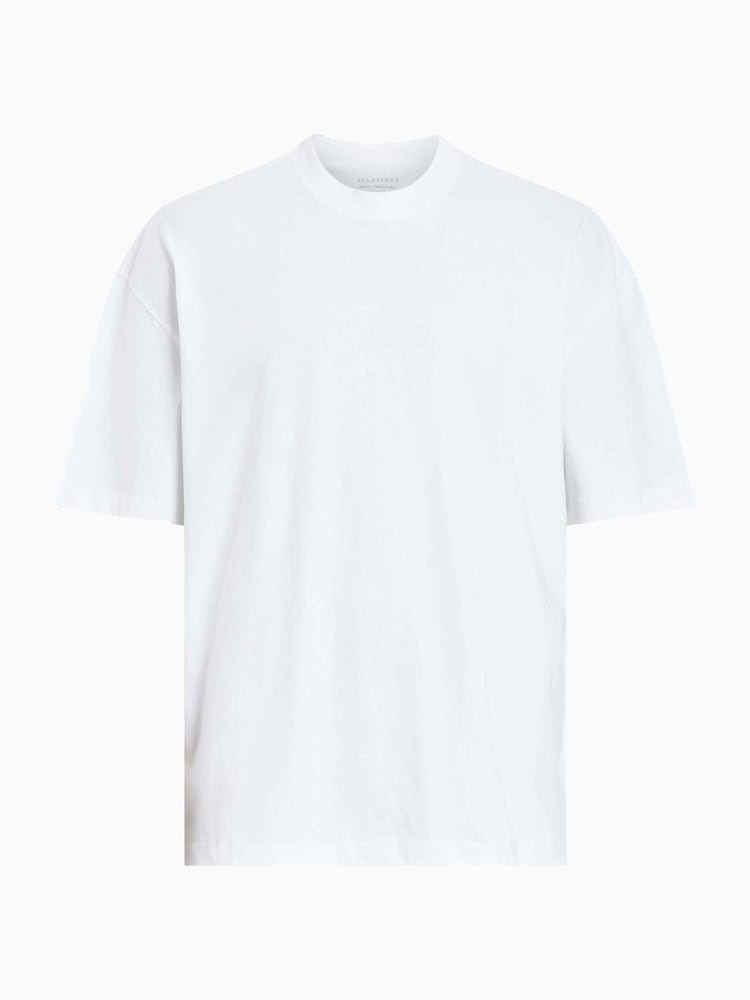 AllSaints White Xander T-Shirt - Image 8 of 8
