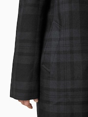 AllSaints Black Marton Coat - Image 5 of 8
