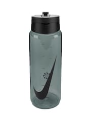 Nike Grey Renew Recharge Straw Water Bottle 24oz / 710ml - Image 1 of 3