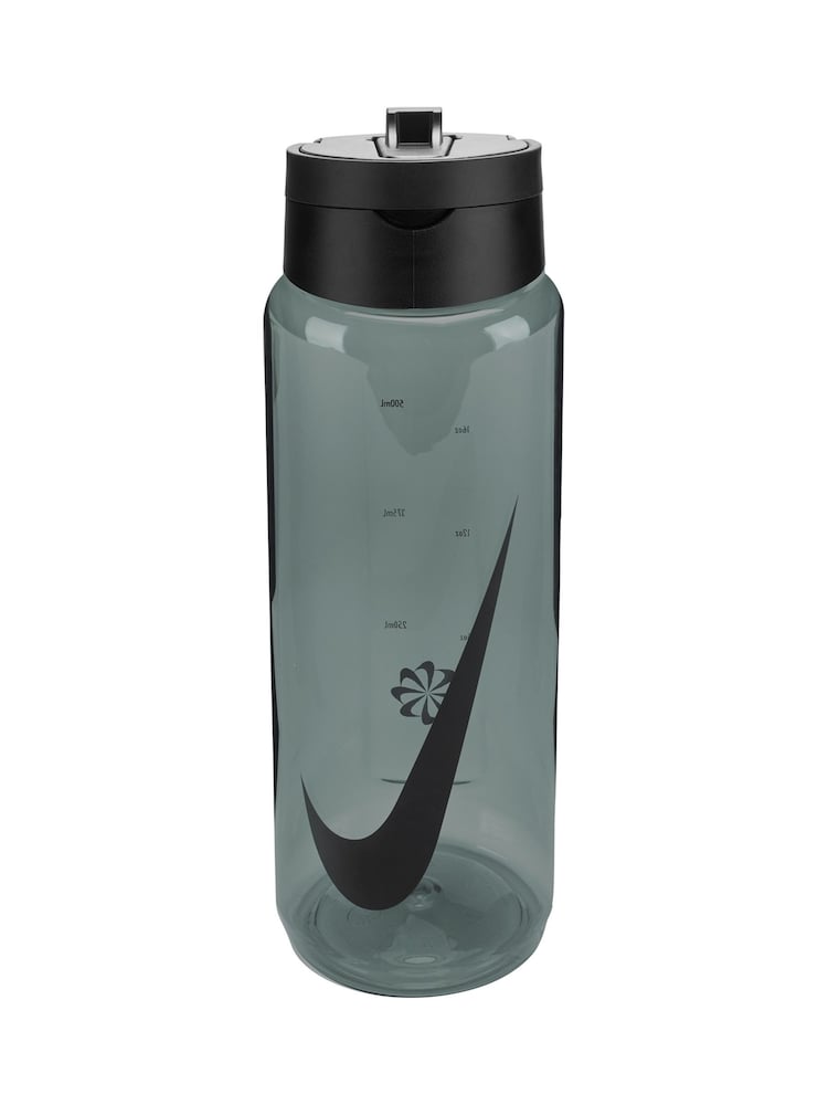 Nike Grey Renew Recharge Straw Water Bottle 24oz / 710ml - Image 1 of 3 Nike Grey Renew Recharge Straw Water Bottle 24oz / 710ml - Image 1 of 3