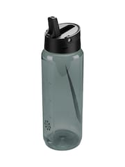 Nike Grey Renew Recharge Straw Water Bottle 24oz / 710ml - Image 3 of 3