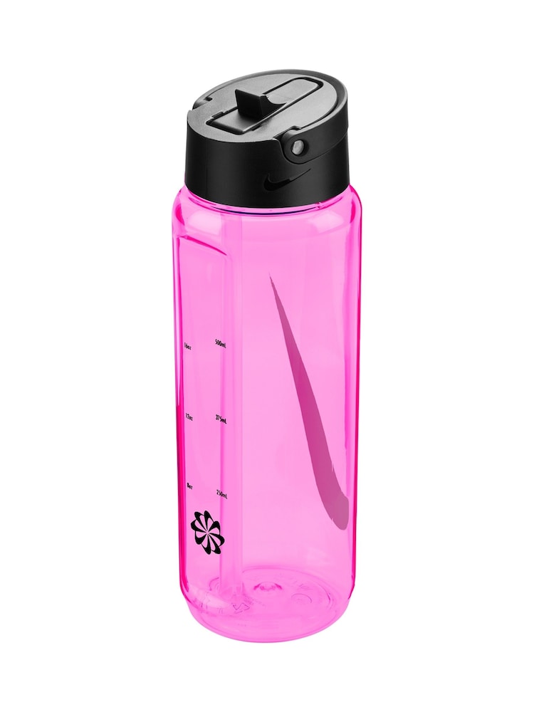 Nike Pink Renew Recharge Straw Water Bottle 24oz / 710ml - Image 2 of 3 Nike Pink Renew Recharge Straw Water Bottle 24oz / 710ml - Image 2 of 3