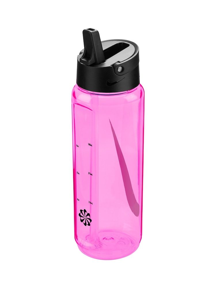 Nike Pink Renew Recharge Straw Water Bottle 24oz / 710ml - Image 3 of 3 Nike Pink Renew Recharge Straw Water Bottle 24oz / 710ml - Image 3 of 3