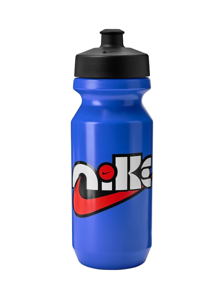 Nike Blue Big Mouth 2.0 Graphic Print Water Bottle 651ml - Image 1 of 1