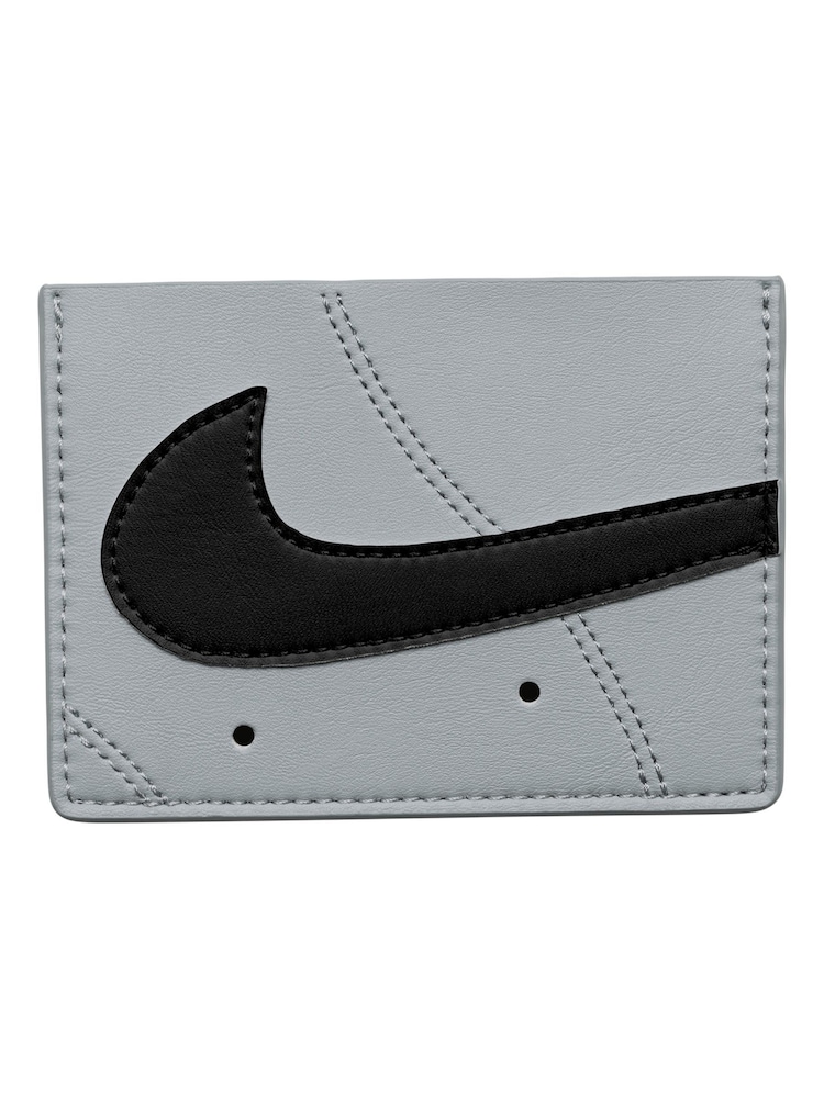 Nike Grey Icon Air Force 1 Card Wallet - Image 1 of 2