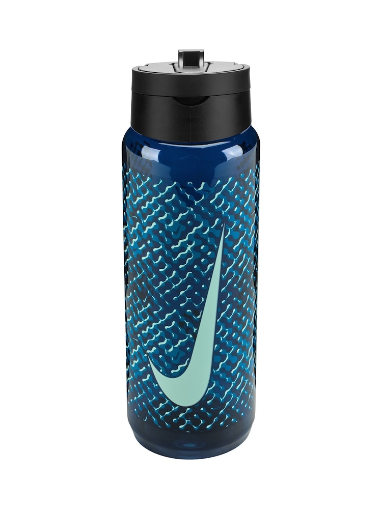 Nike Blue Renew Recharge Straw Water Bottle 24oz / 710ml - Image 1 of 3