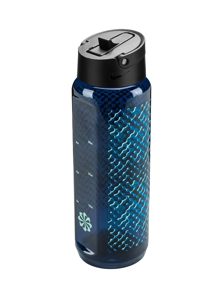 Nike Blue Renew Recharge Straw Water Bottle 24oz / 710ml - Image 2 of 3