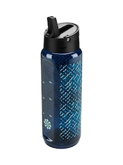 Nike Blue Renew Recharge Straw Water Bottle 24oz / 710ml - Image 3 of 3