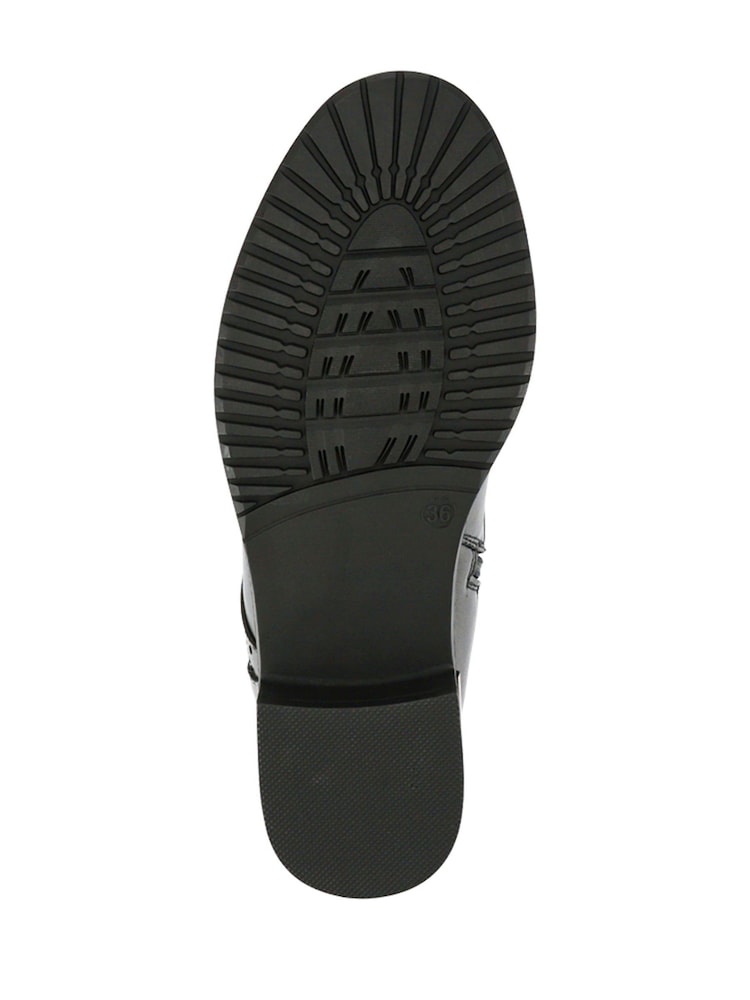 Pavers Black Tall Lace Long Boots - Image 5 of 5