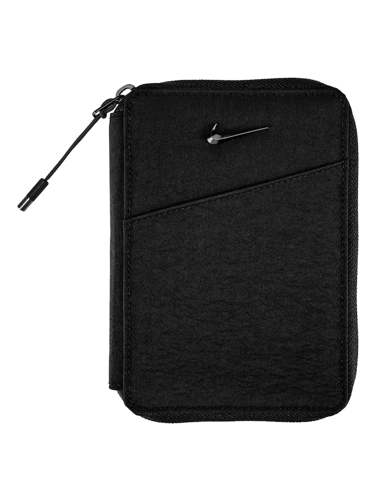 Nike Black Aura Travel Wallet - Image 1 of 4