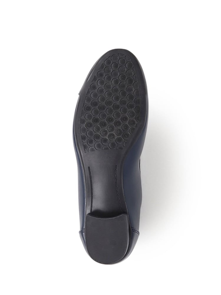 Pavers Blue Flats Ballet Pumps - Image 5 of 5