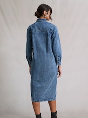 Hay Life Blue The Super 100% Cotton Shacket - Image 2 of 4