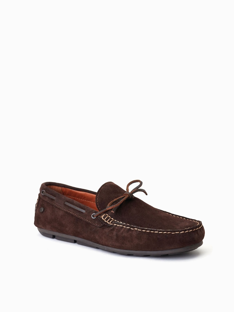 rjava - Mokasini Base London Brooks Slip On - Slika 2 iz 6