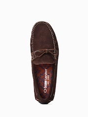 rjava - Mokasini Base London Brooks Slip On - Slika 4 iz 6