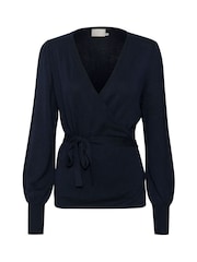 Kaffe Anno Astrid Wrap Cardigan - Image 4 of 5
