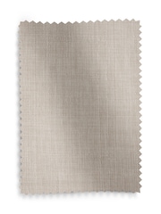 Natural Textured Tassel Edge Ready Made Blackout Roman Blind - Image 8 of 8
