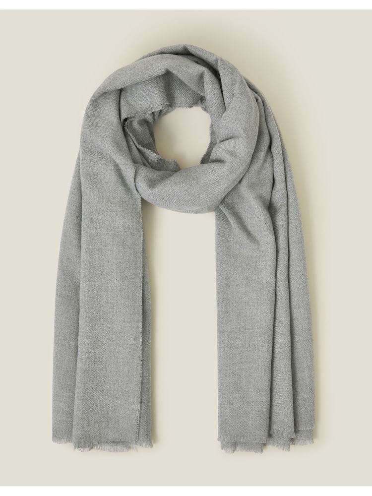Accessorize Grey Grace Super-Soft Blanket Scarf - Image 2 of 3