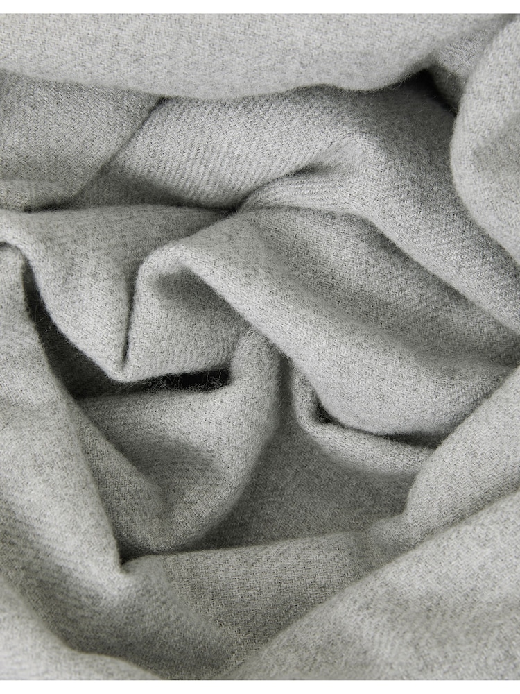 Accessorize Grey Grace Super-Soft Blanket Scarf - Image 3 of 3
