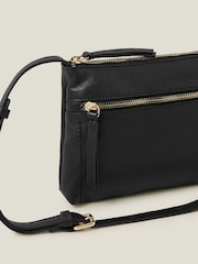 Accessorize Zip Podrobnosti usnje čezprsna torba - Slika 3 iz 4