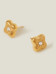 Accessorize 14ct uhani s diamanti detelje - Slika 1 iz 2