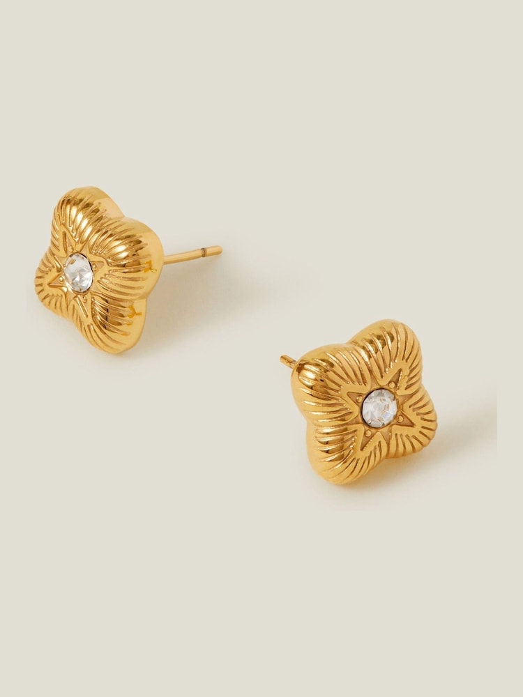 Accessorize 14ct uhani s diamanti detelje - Slika 1 iz 2