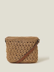 Accessorize Raffia čezprsna torba - Slika 1 iz 3