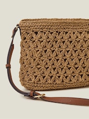 Accessorize Raffia čezprsna torba - Slika 2 iz 3